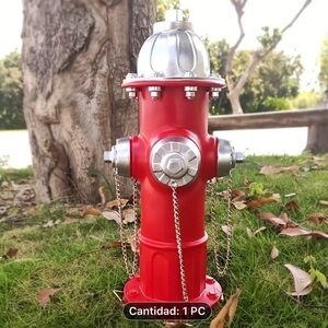 Red Fire Hydrant for dogs/ decor